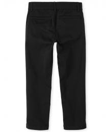 Childrens Place Black Stretch Skinny Chino Trousers